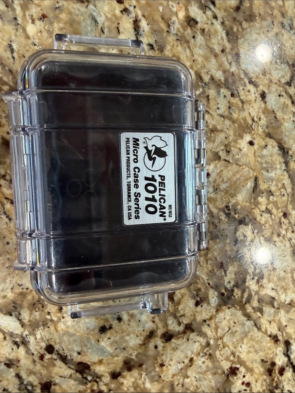 Pelican 1010 Micro Case - Clear with Black Interior
